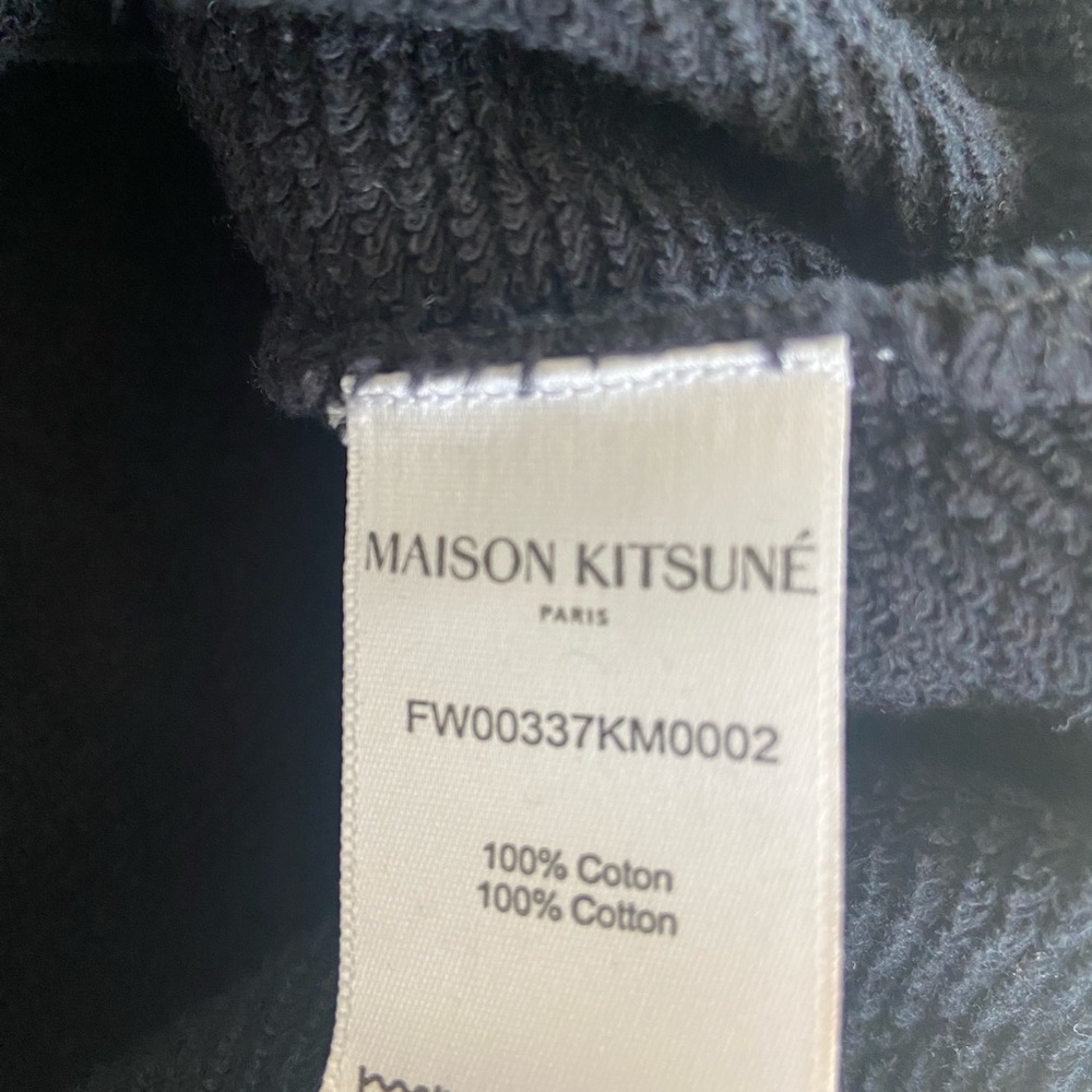 MAISON KITSUNE Black Sweater - Picture 6 of 6